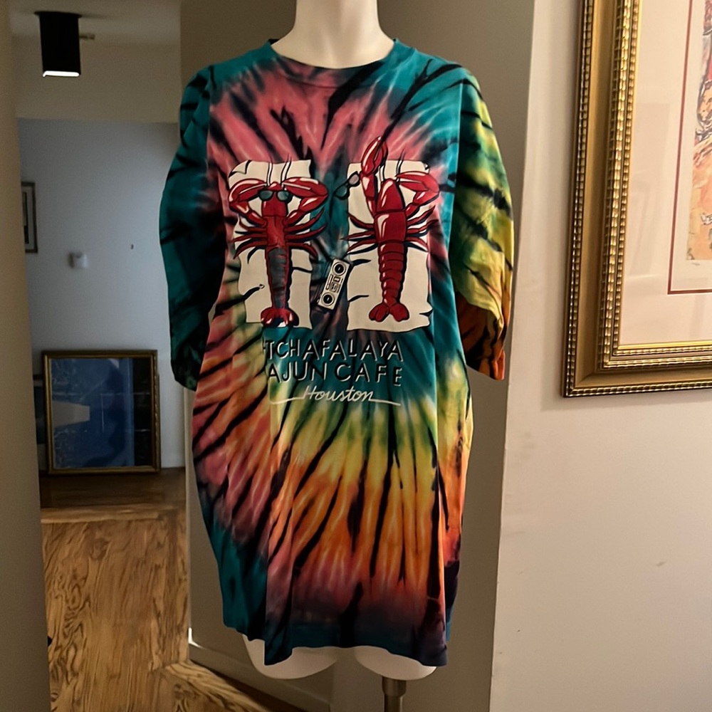 vintage '80s  Atchafalaya Cajun Cafe Houston tee